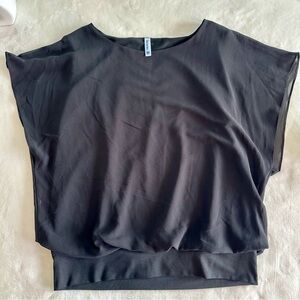 Dressy Black Women's Top